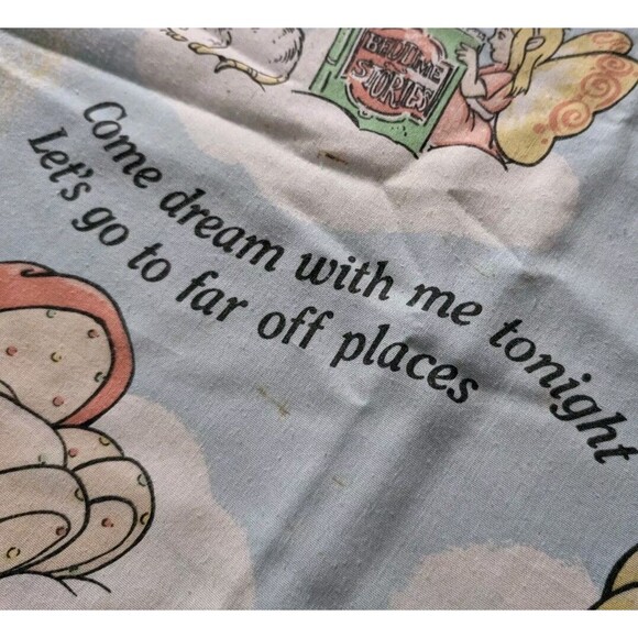 Vintage The World of Teddy Ruxpin Comforter Twin Sheet & Pillow Case Set 1985 - Picture 13 of 16